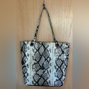 Steven by Steve Madden Snakeskin Pattern Tote Bag